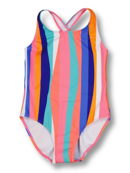 Multi colour Girls Print Front Swimsuit | Best&Less™ Online