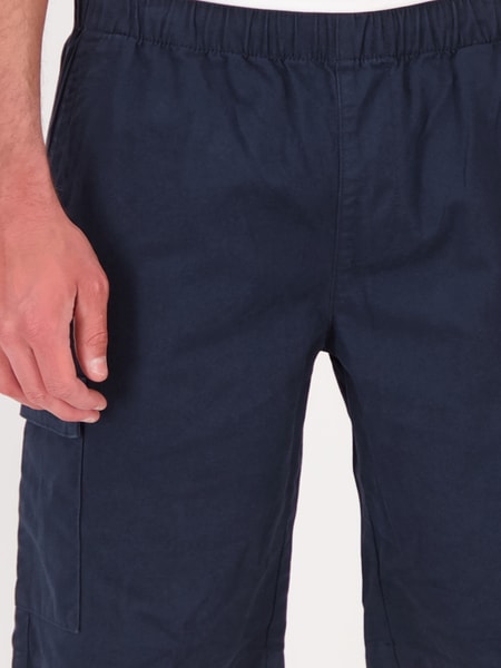 Navy blue Mens Elasticated Waist Cargo Shorts | Best&Less™ Online