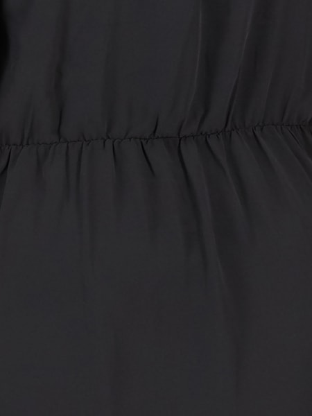 Black Womens Plus Size Ruched Tie Front Dress | Best&Less™ Online
