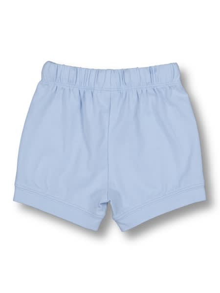 Light blue Baby Australian Cotton Plain Bike Shorts