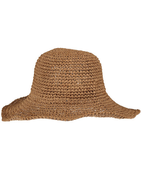 Womens Swim Straw Bucket Hat