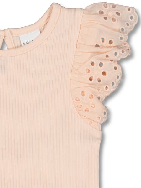 Baby Broderie Lace Sleeve Top