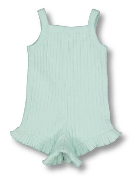 Baby Textured Cotton Playsuit