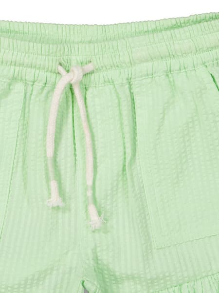 Light green Toddler Girl Cotton Frill Short | Best&Less™ Online