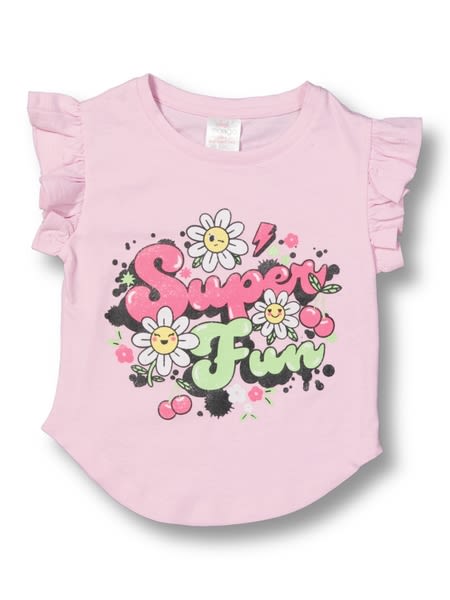 Medium pink Toddler Girl Tee And Bike Short Set | Best&Less™ Online