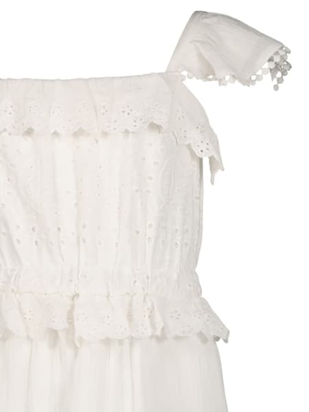 White Girls Broderie Dress | Best&Less™ Online