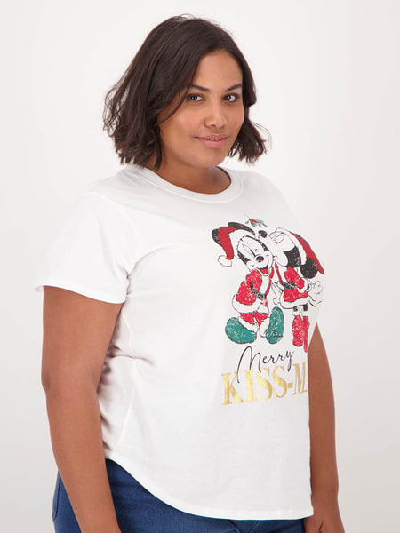 Womens Plus Size Minnie Mouse Tee
