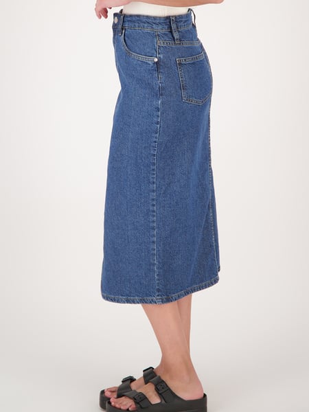 Denim mid wash Womens Denim Midi Skirt | Best&Less™ Online