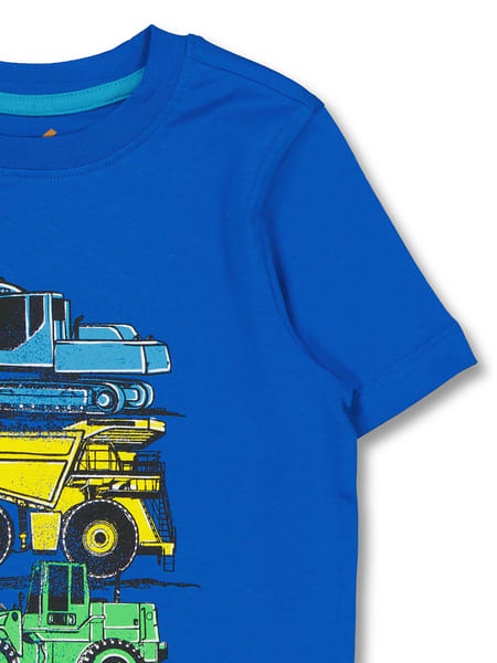 Medium blue Toddler Boys Print T-Shirt | Best&Less™ Online