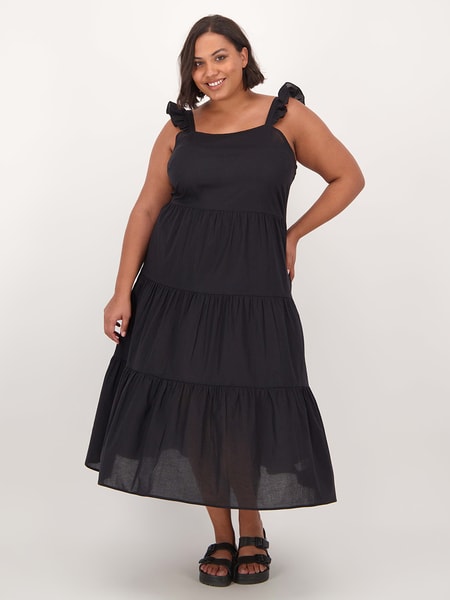 Isobelle Womens Plus Size Resort Strappy Dress