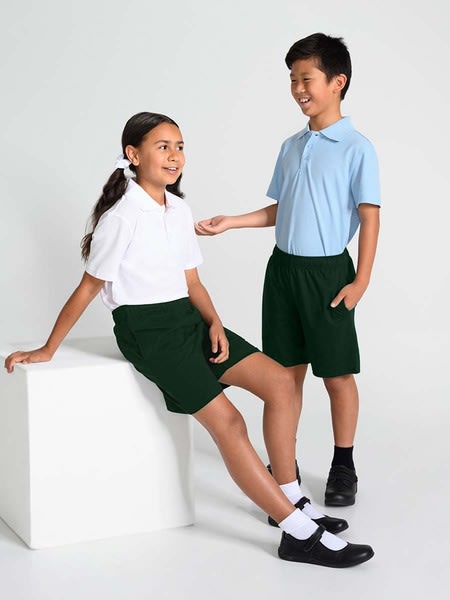 Kids Knit School Shorts