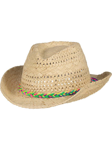 Toddler Girls Cowboy Straw Hat