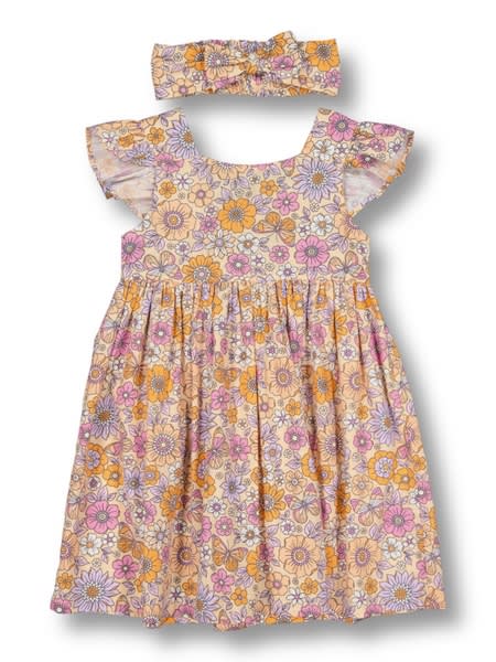 Toddler Girl Sleeveless Woven Dress