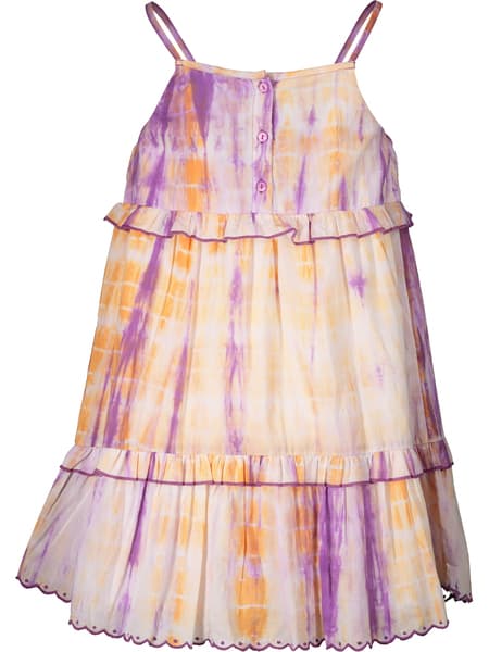 Girls Tie Dye Woven Dress