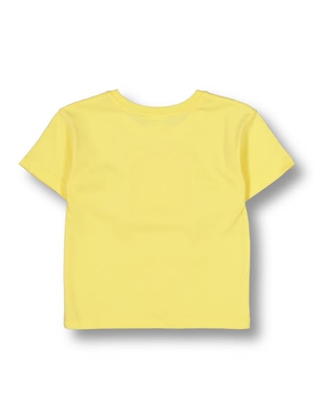 Light yellow Toddler Girls One Colour Print Tshirt | Best&Less™ Online