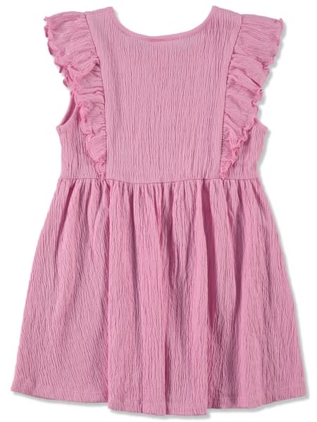 Medium pink Toddler Girl Textured Dress | Best&Less™ Online