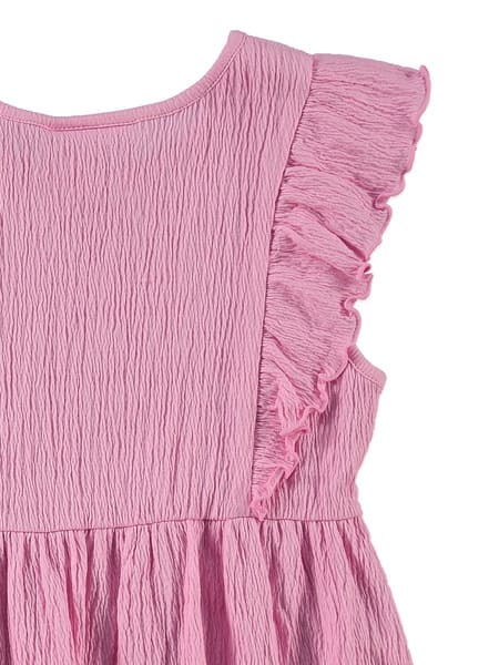 Medium pink Toddler Girl Textured Dress | Best&Less™ Online