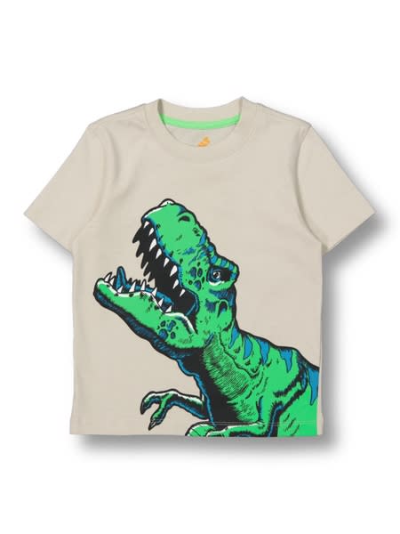 Cream Toddler Boys Print T-Shirt | Best&Less™ Online