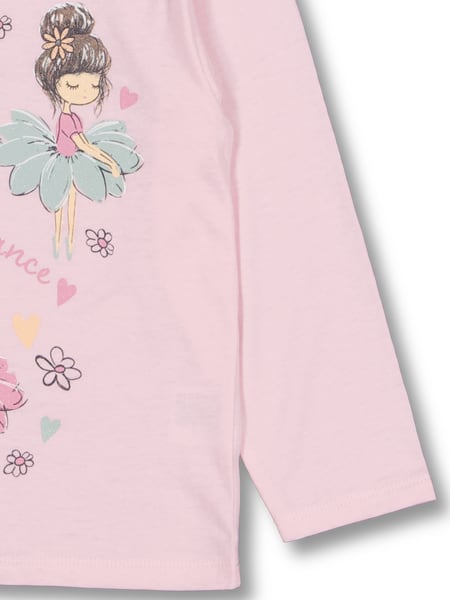 Toddler Girl Long Sleeve Multi Colour Print
