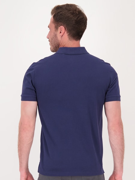 Navy blue Mens Australian Cotton Short Sleeve Polo | Best&Less™ Online
