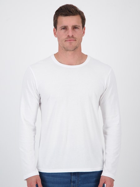 Mens Long Sleeve Cotton T-Shirt