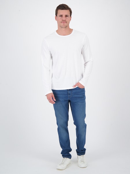 Mens Long Sleeve Cotton T-Shirt