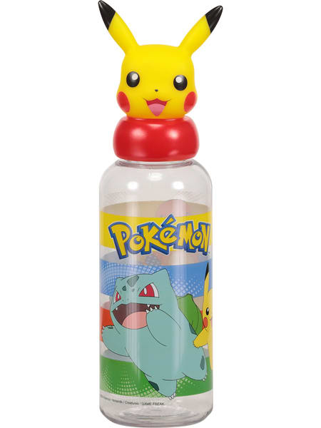 Pokemon 3D Topper Water Bottle