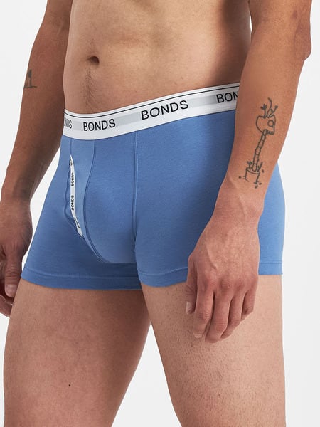 Bonds Men's Guyfront Trunks Underwear with Fly - SIZE 2XL 