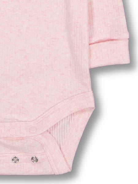 Baby Rib Frill Sleeve Bodysuit