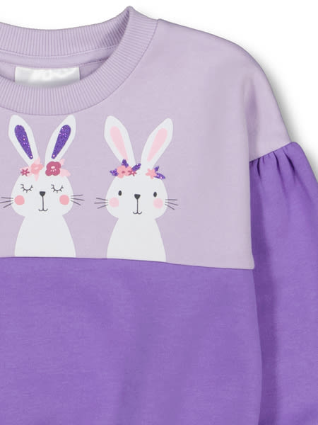 Toddler Girls Easter Fleece Sweater
