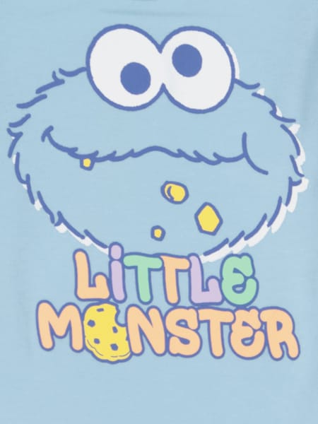 Baby Long Sleeve Bodysuit Cookie Monster