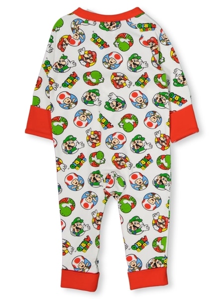 Baby Super Mario Romper