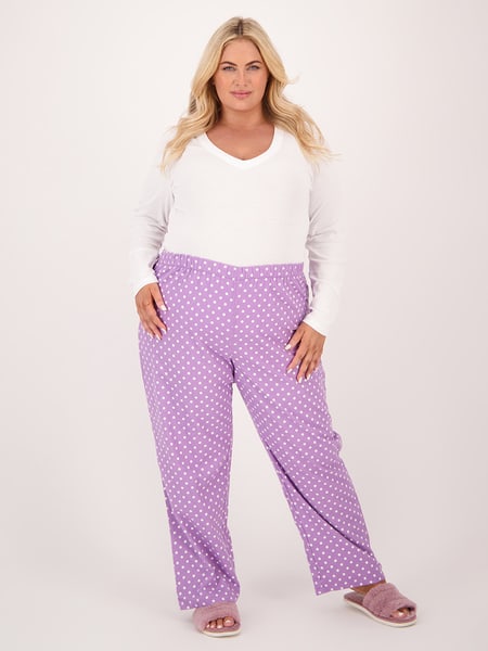 Medium purple Womens Flannel Sleep Pant | Best&Less™ Online