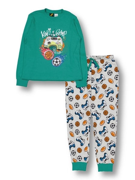 Medium green Boys Fashion Cotton Pyjama | Best&Less™ Online