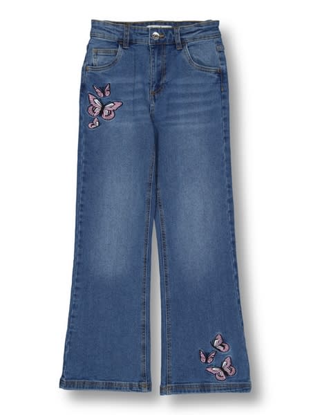 Girls Bootleg Embroidered Jean