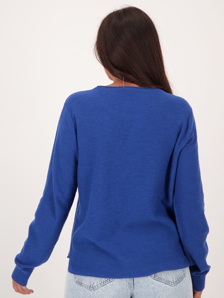 Womens Crew Neck Knitted Jumper