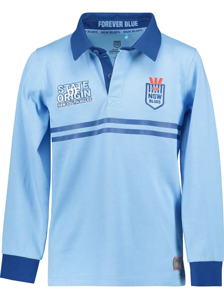 NSW Blues State Of Origin Youth Rugby Top