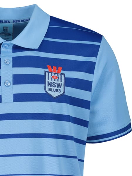 NSW Blues State Of Origin Adult Polo Shirt