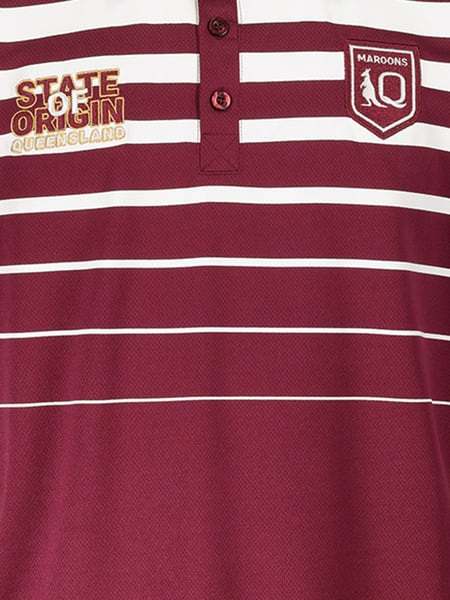 QLD Maroons State Of Origin Adult Polo Shirt