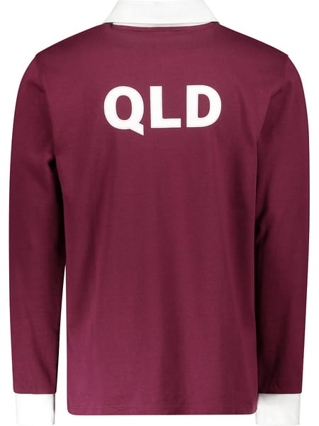QLD Maroons State Of Origin Adult Rugby Jersey