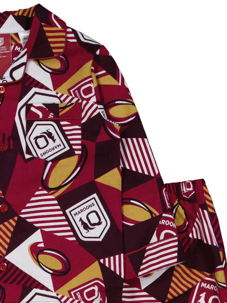 QLD Maroons State Of Origin Youth PJ Set