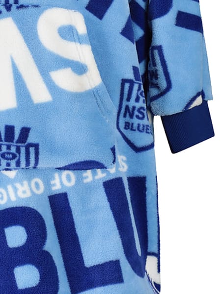 NSW Blues State Of Origin Youth Oversized Hoodie