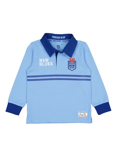 NSW Blues State Of Origin Toddler Rugby Top
