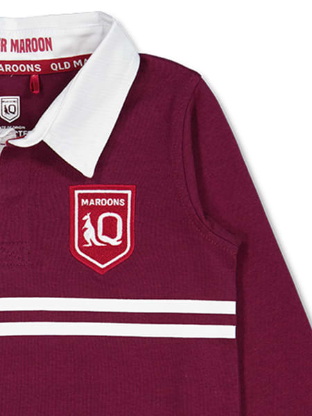 QLD Maroons State Of Origin Toddler Rugby Top