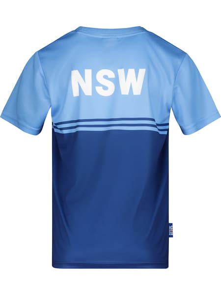 NSW Blues State Of Origin Youth Training T-Shirt