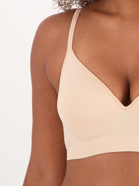 Wireless Lift Up Bra for Women,Lana Closet Ultimate Lift Full-Figure  Seamless Lace Cut-Out Bra (Beige,S) at  Women's Clothing store