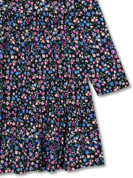 Toddler Girl Print Knit Dress