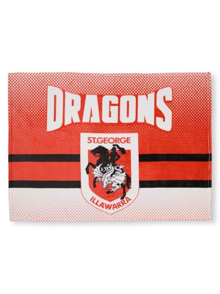 Dragons NRL Throw Rug