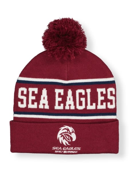 Manly Sea Eagles NRL Adult Beanie