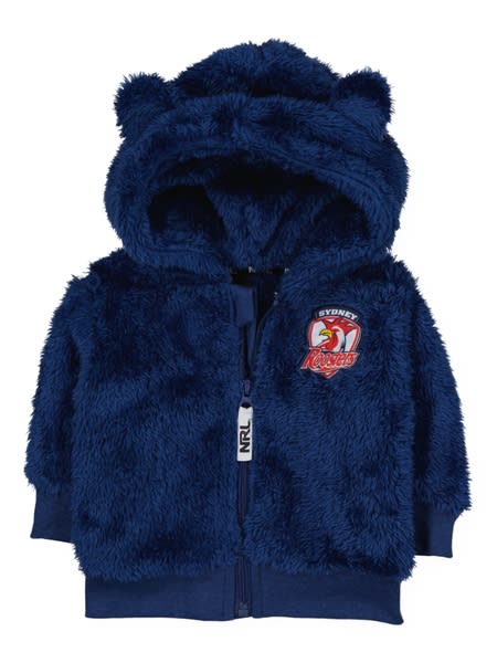 Roosters NRL Baby Fluffy Jacket